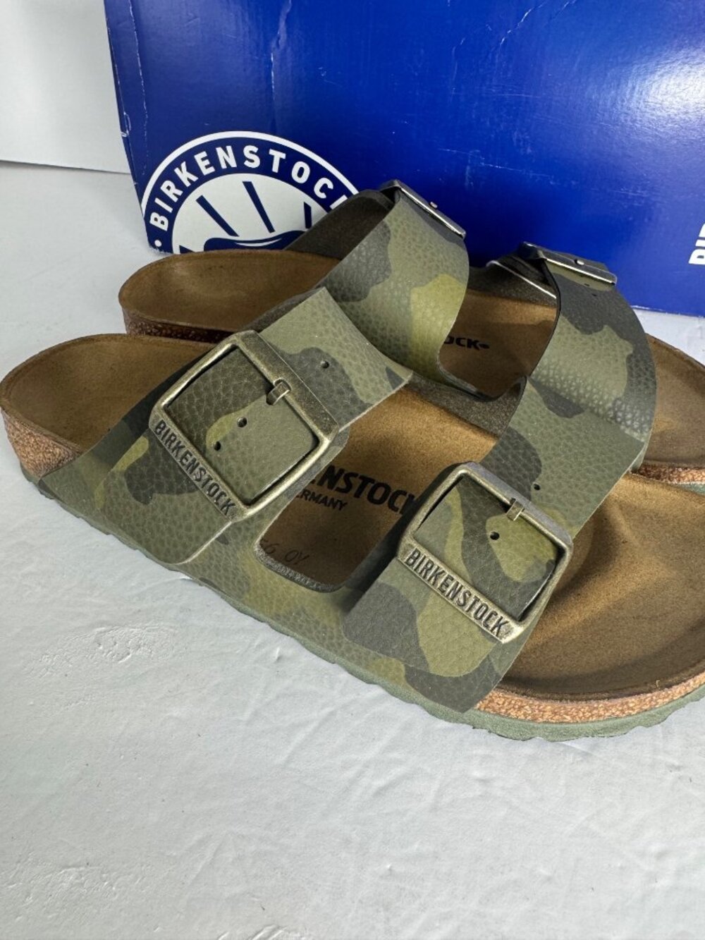 BIRKENSTOCK Arizona Desert Soil Camo Sandals EU 37 Women's US 6 Men's US 4 NIB - Picture 4 of 6